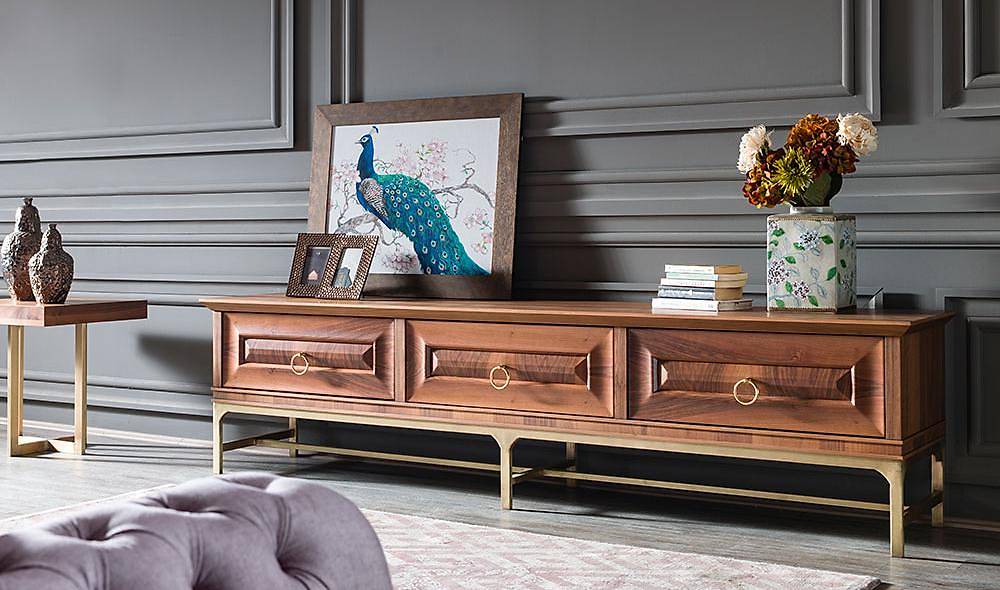 Lusso Gold Tv Ünitesi TV Ünitesi