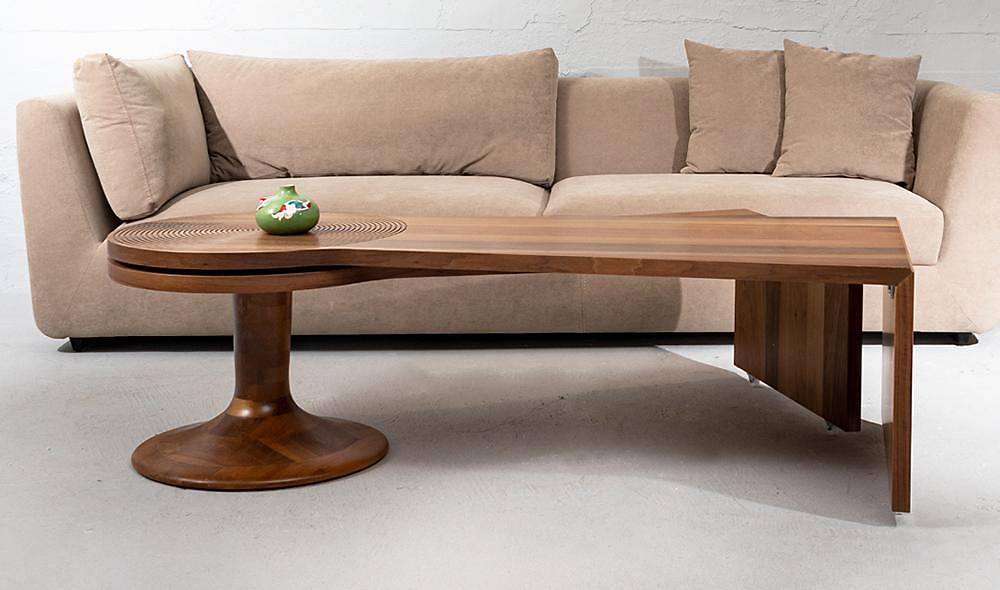 Key Ahşap Orta Sehpa Sehpa ve Aksesuar