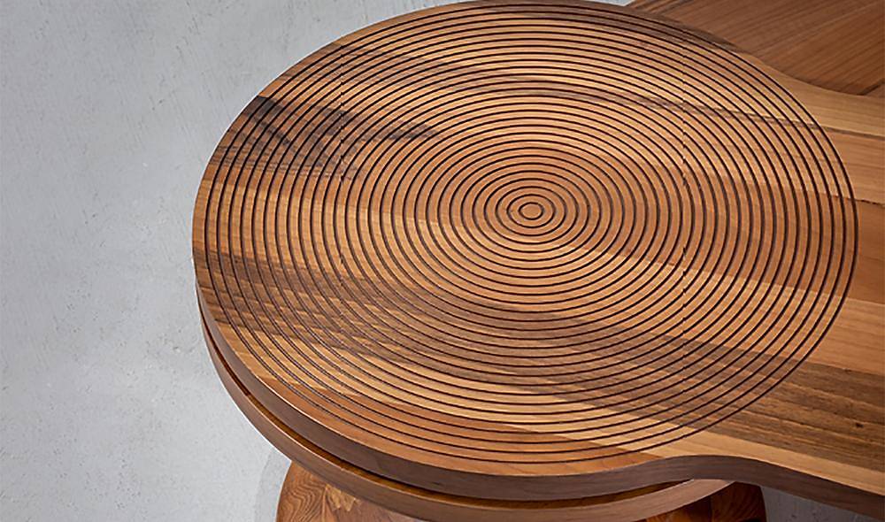 Key Ahşap Orta Sehpa Sehpa ve Aksesuar