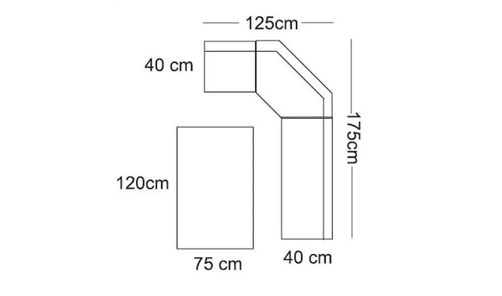 Bombeli Mutfak Köşe Takımı Masa Sandalye