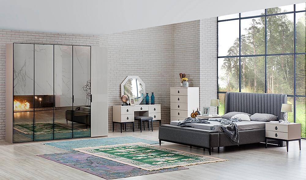 Milenyum 5 Kapılı Bazalı Yatak Odası Yatak Odası