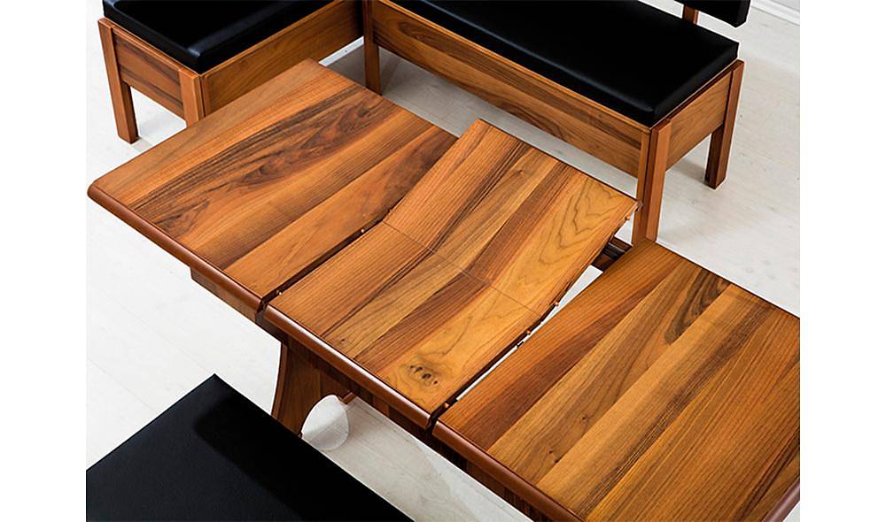 1010 Mutfak Köşe Takımı - Ceviz Masa Sandalye