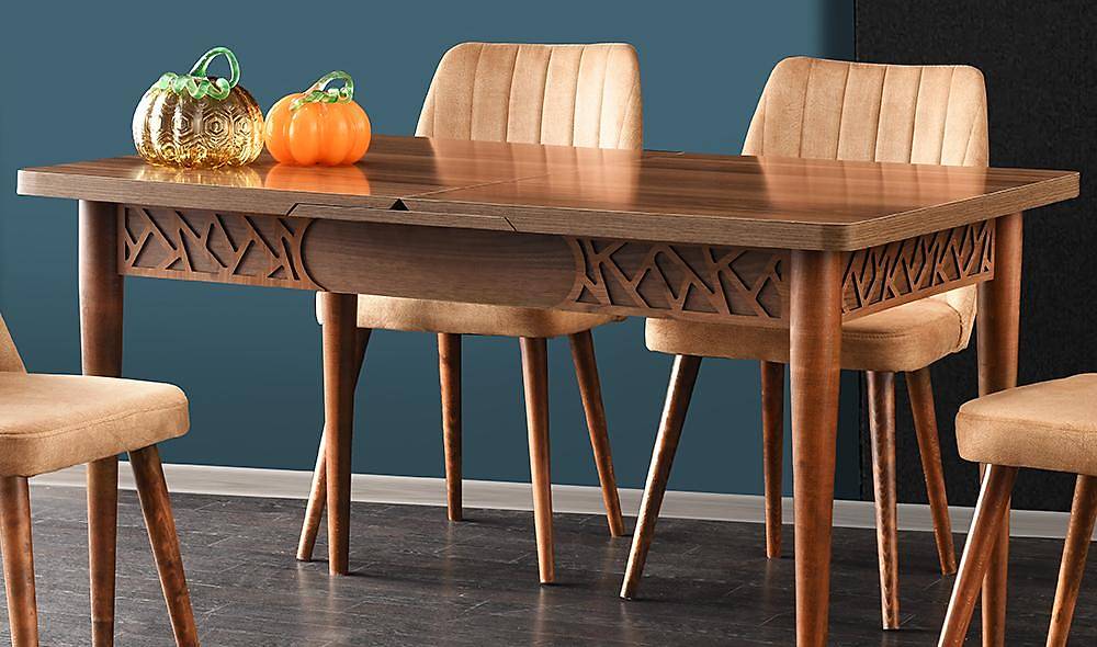 Dallas Açılır Yemek Masası Takımı Yemek Masası Takımı