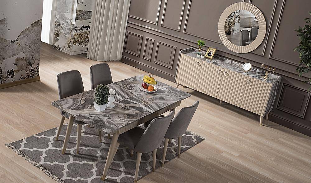 Macaron Yemek Odası Yemek Odası