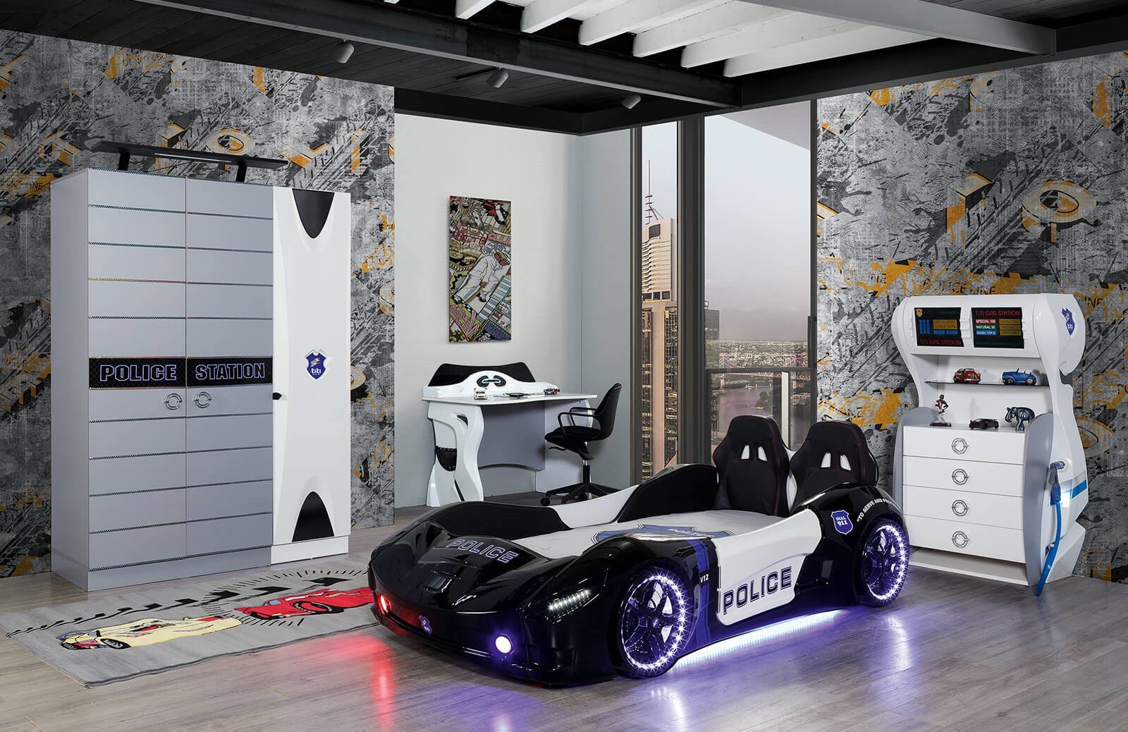 Police Çocuk Odası Takımı Genç Odası