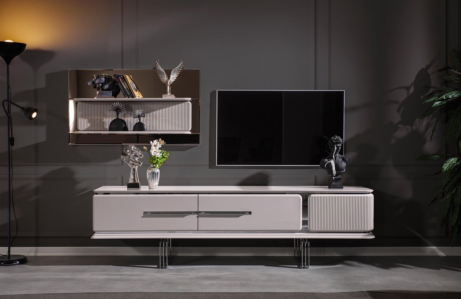 Heri Tv Ünitesi Ekru TV Ünitesi