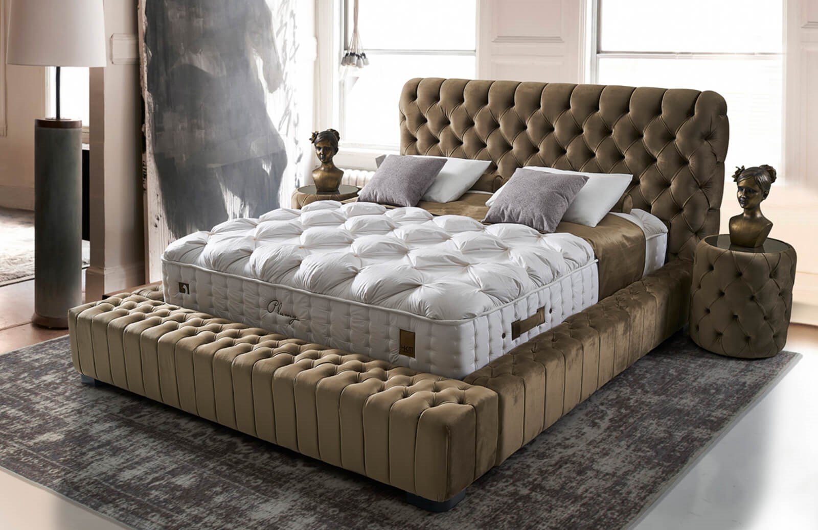 Reid Yatak Baza Set EWW674 Yatak Odası