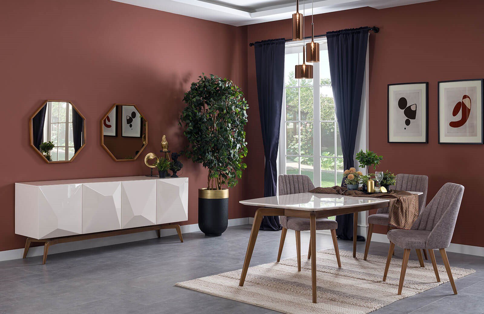 Marion Yemek Odası Takımı Yemek Odası