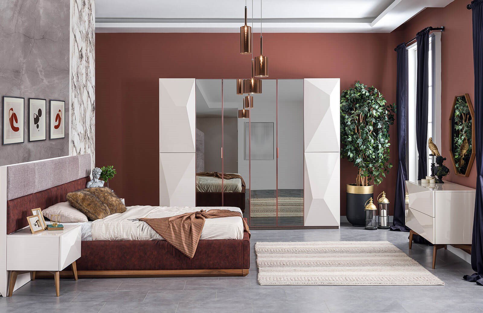 Marion Yatak Odası Takımı Yatak Odası