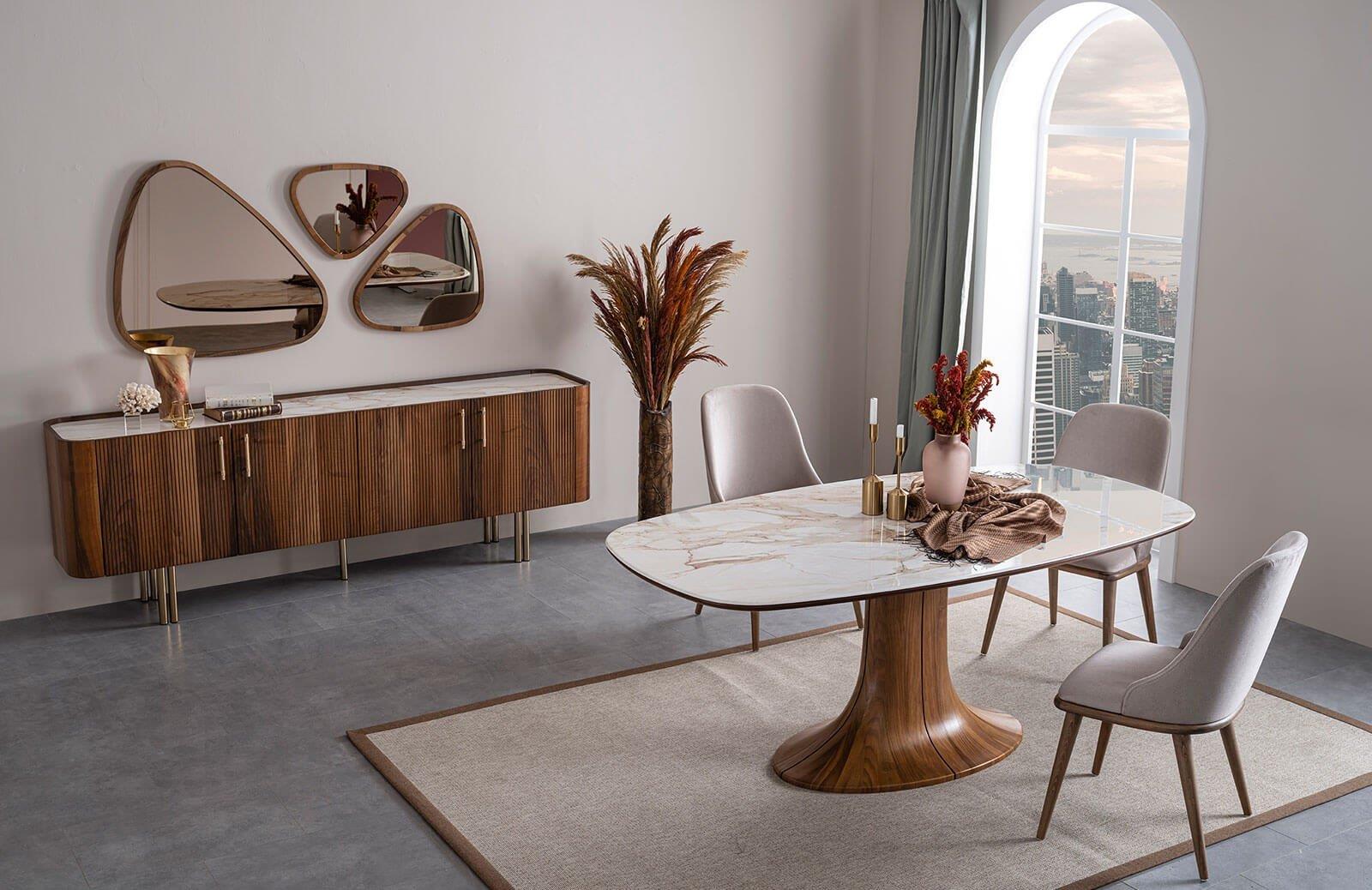 Vendula Yemek Odası Takımı Yemek Odası