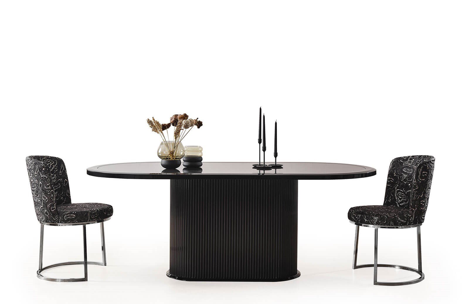 Morten Masa Krom Yemek Masası