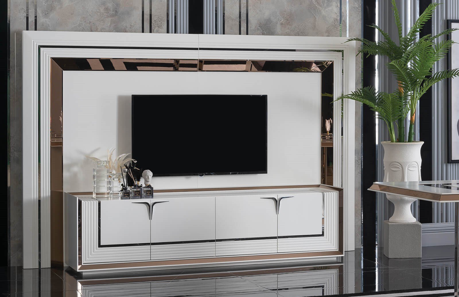 Betsey Tv Ünitesi Ekru TV Ünitesi