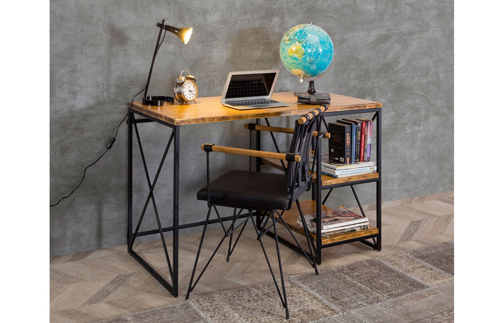 ENGC - Ahşap Seri - 0020 Çalışma Masası Genç Odası