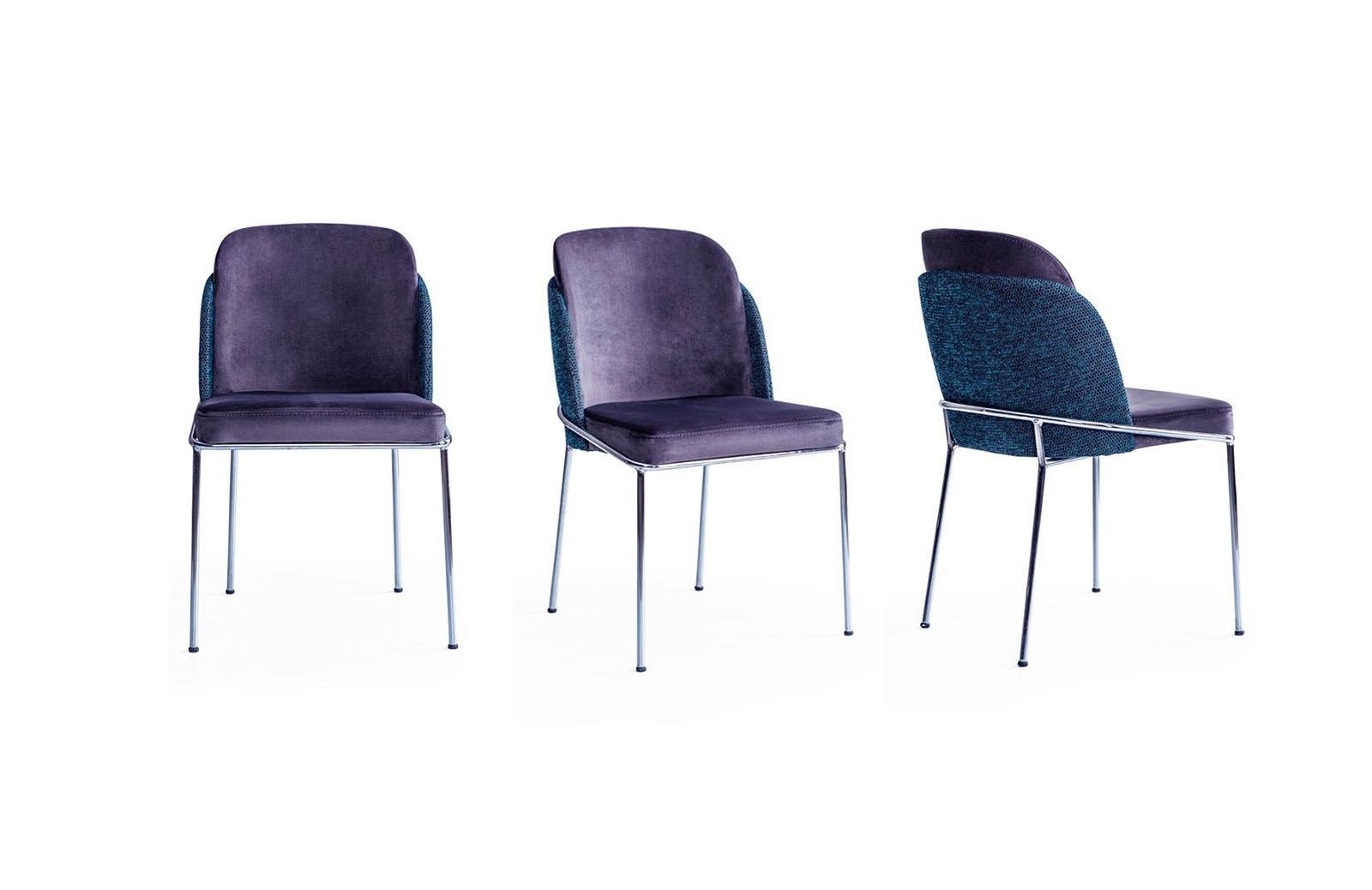 Minotti Sandalye Krom Metal S-01 Sandalye