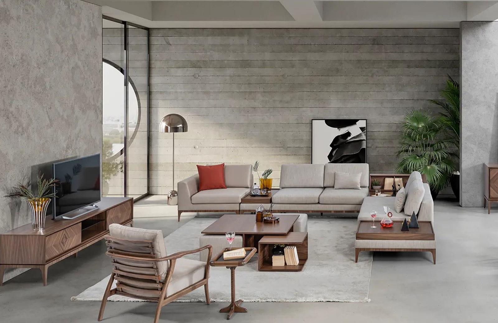 Gervais Köşe Takımı -B Köşe Koltuk