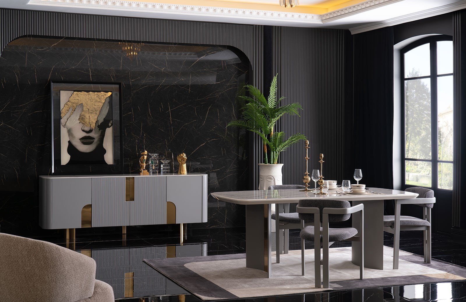 Delilah Yemek Odası Takımı Yemek Odası