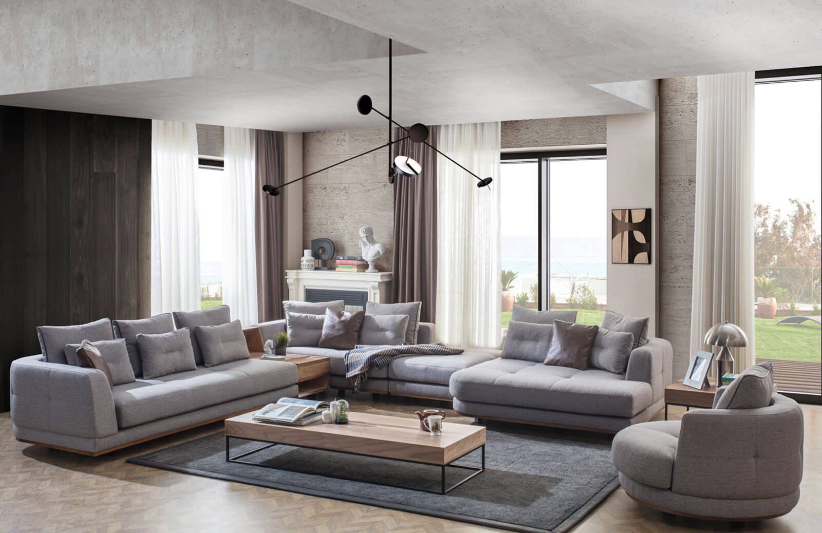 Elodie Köşe Takımı Köşe Koltuk