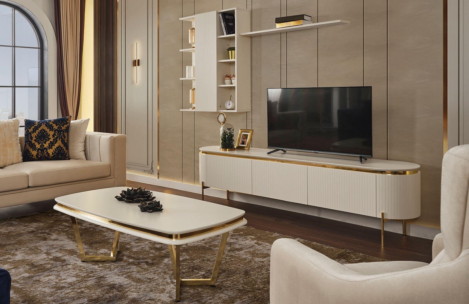 Perla Luxury Orta Sehpa Sehpa ve Aksesuar