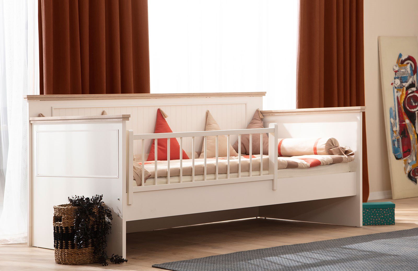 Yotte Sedir Karyola Genç Odası