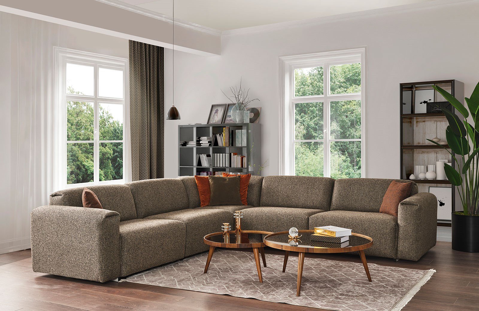 Alcala Köşe Takımı Köşe Koltuk