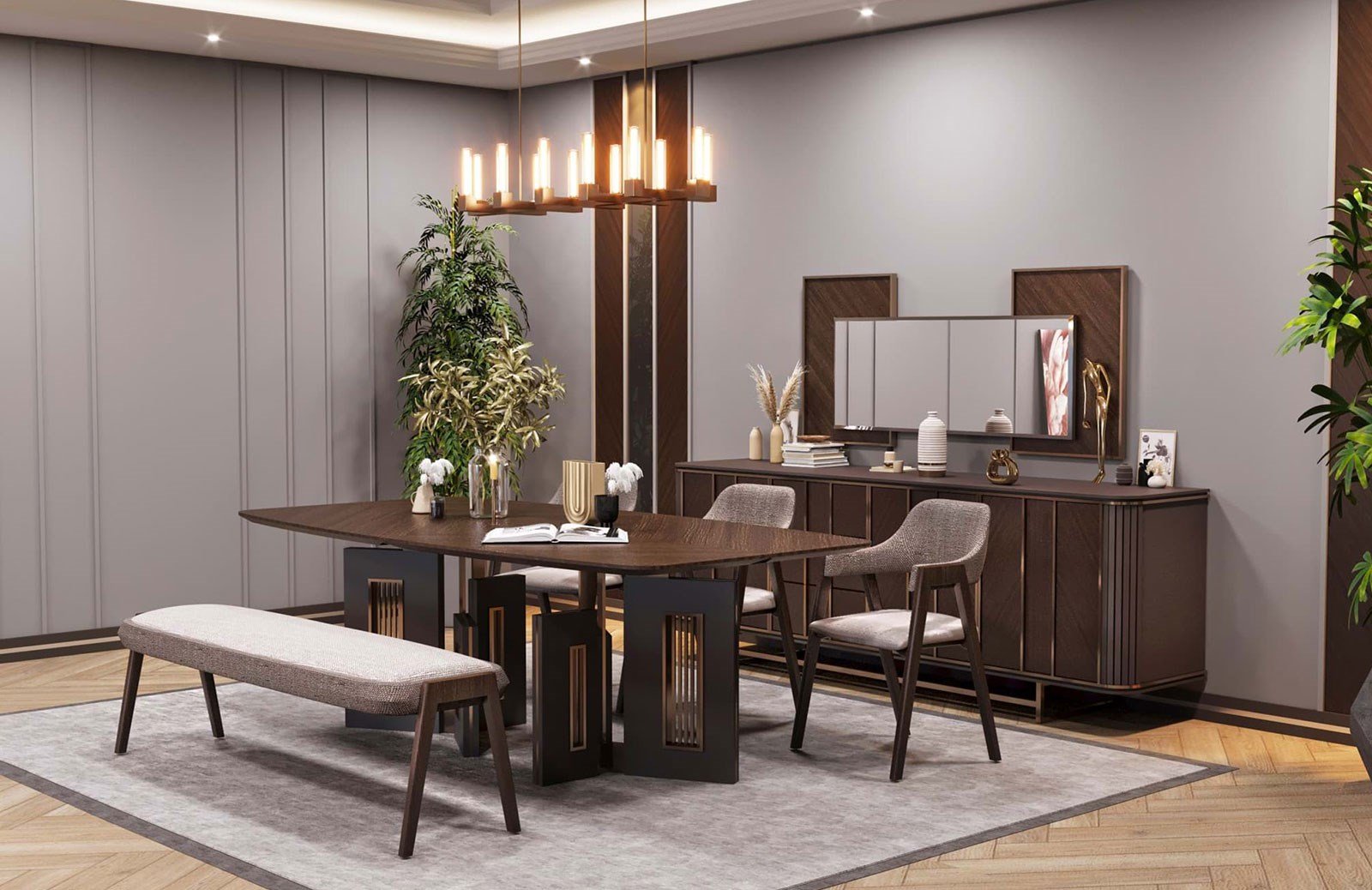 Teresa Yemek Odası Takımı Yemek Odası