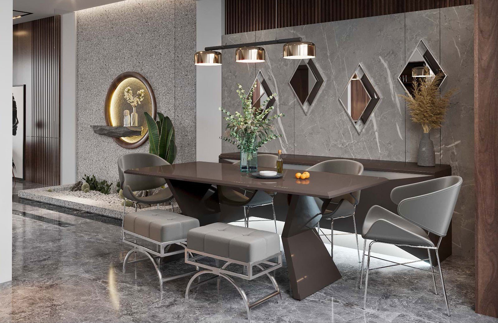 Luigi Yemek Odası Takımı Yemek Odası