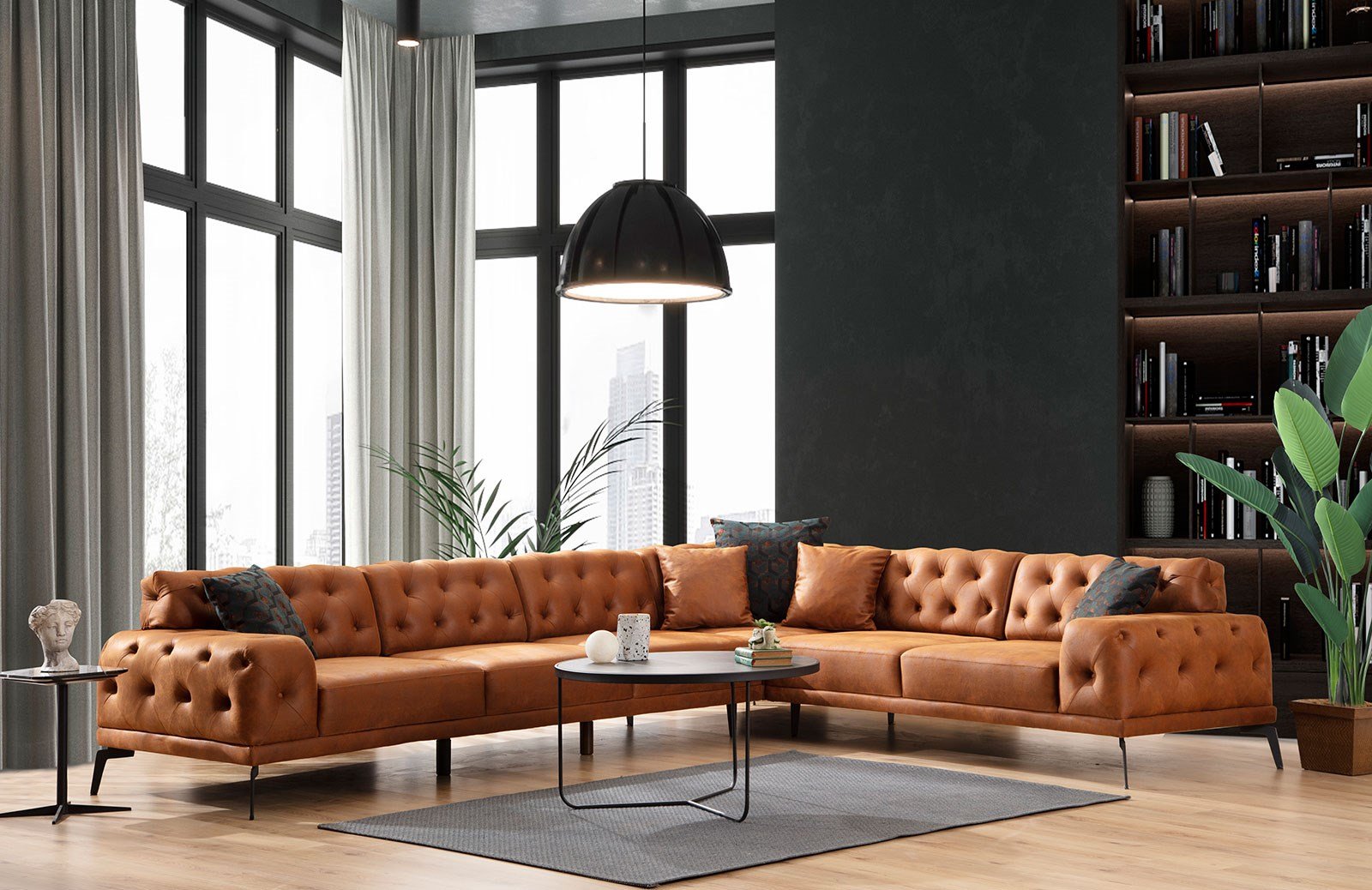 Fredrik Maxi Köşe Takımı Köşe Koltuk