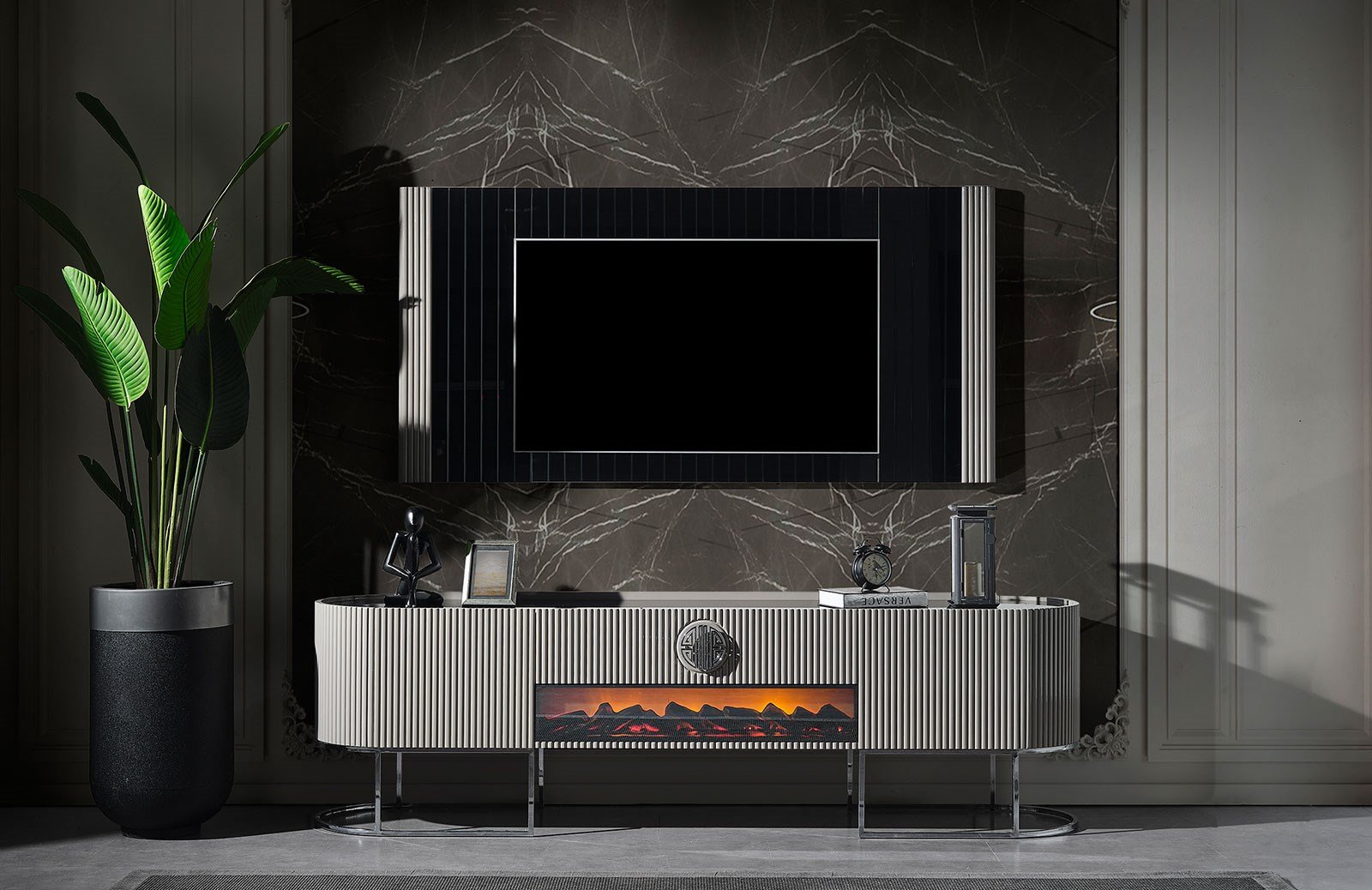 Morten Tv Ünitesi Grey TV Ünitesi