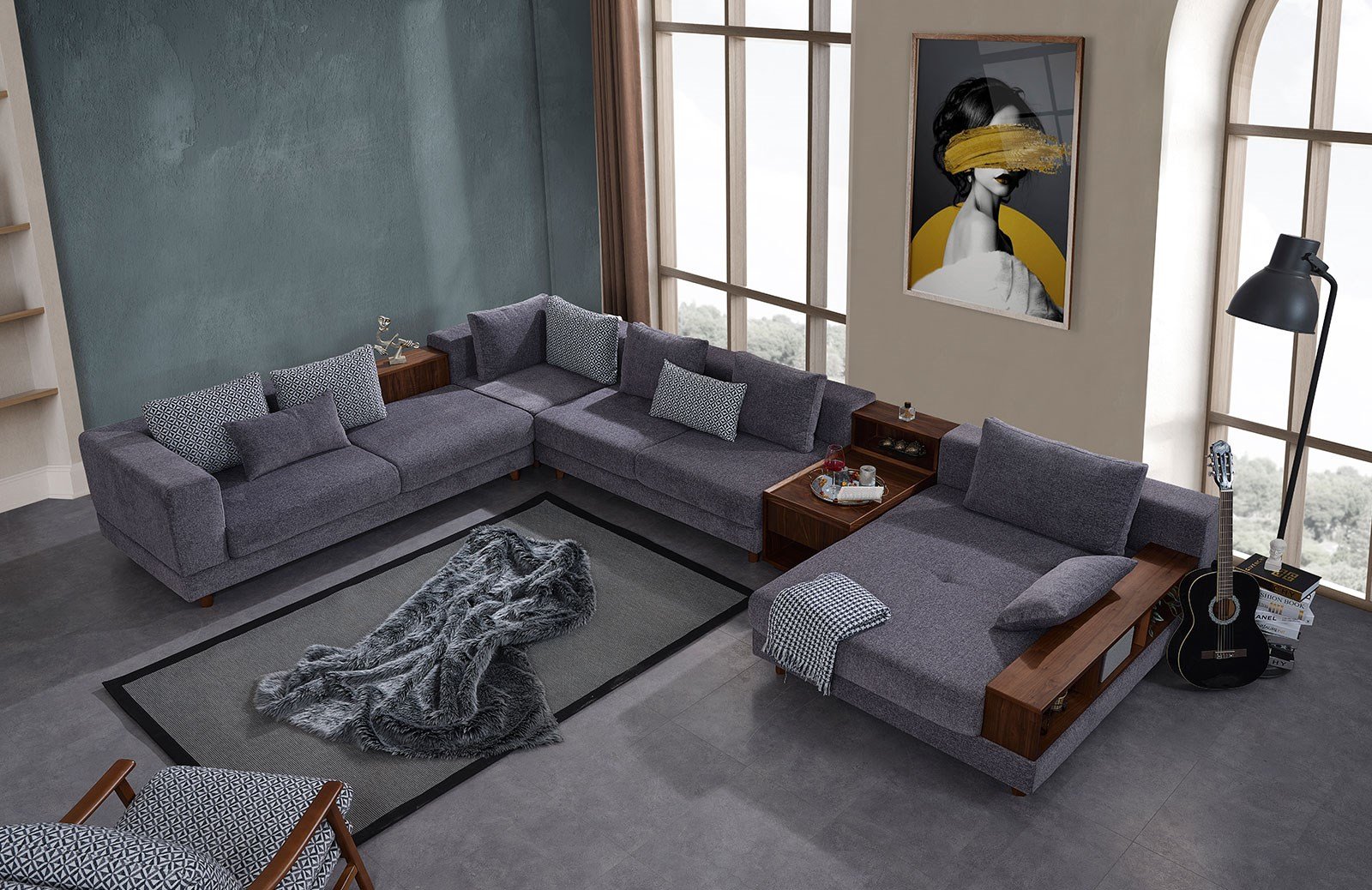 Cowper Köşe Takımı Köşe Koltuk