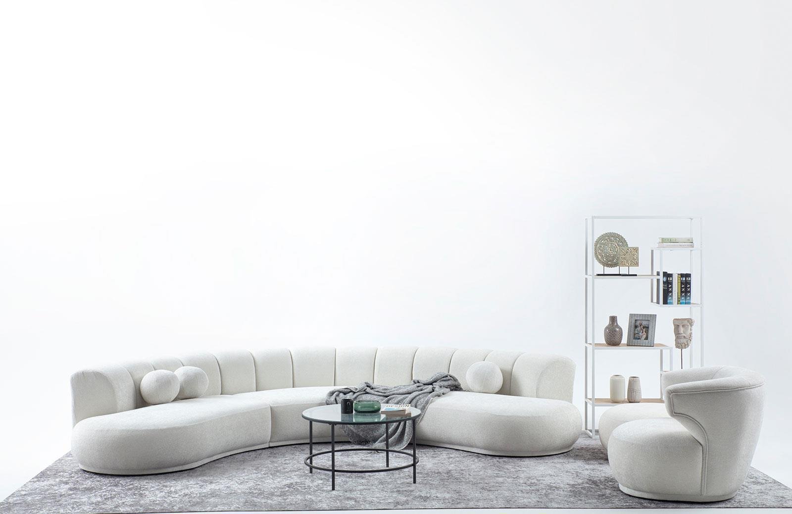 Jade Plus Teddy Köşe Takımı Köşe Koltuk