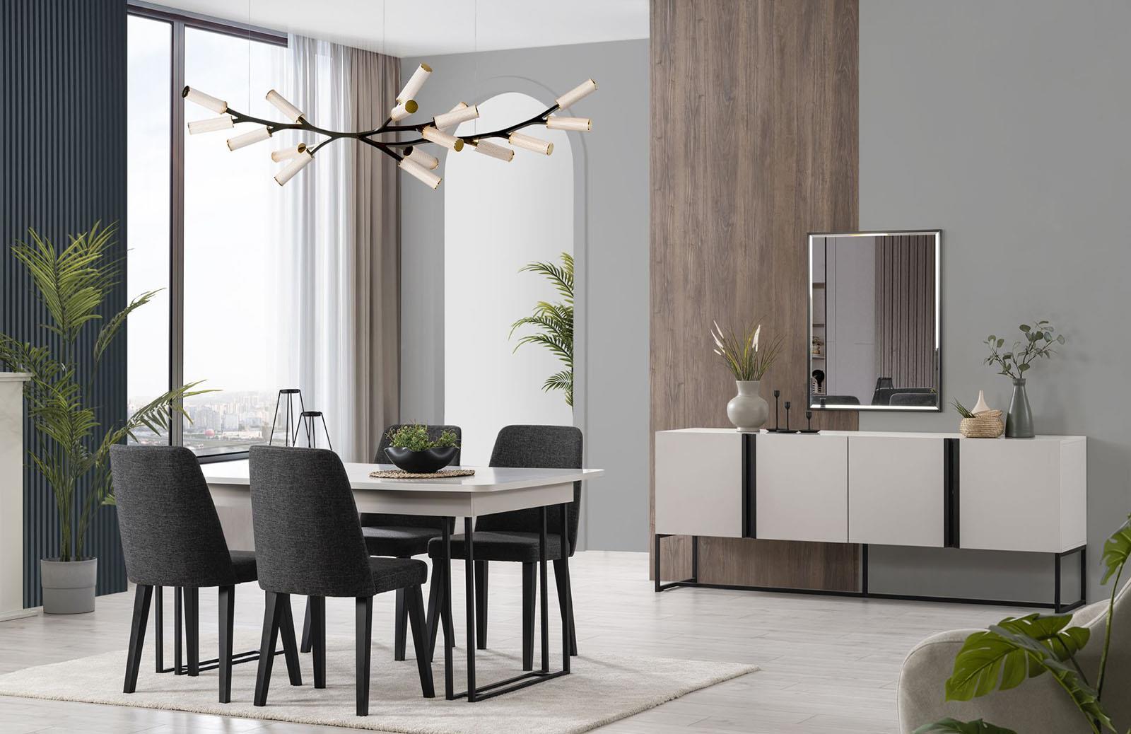 New Calvina Yemek Odası Takımı Yemek Odası