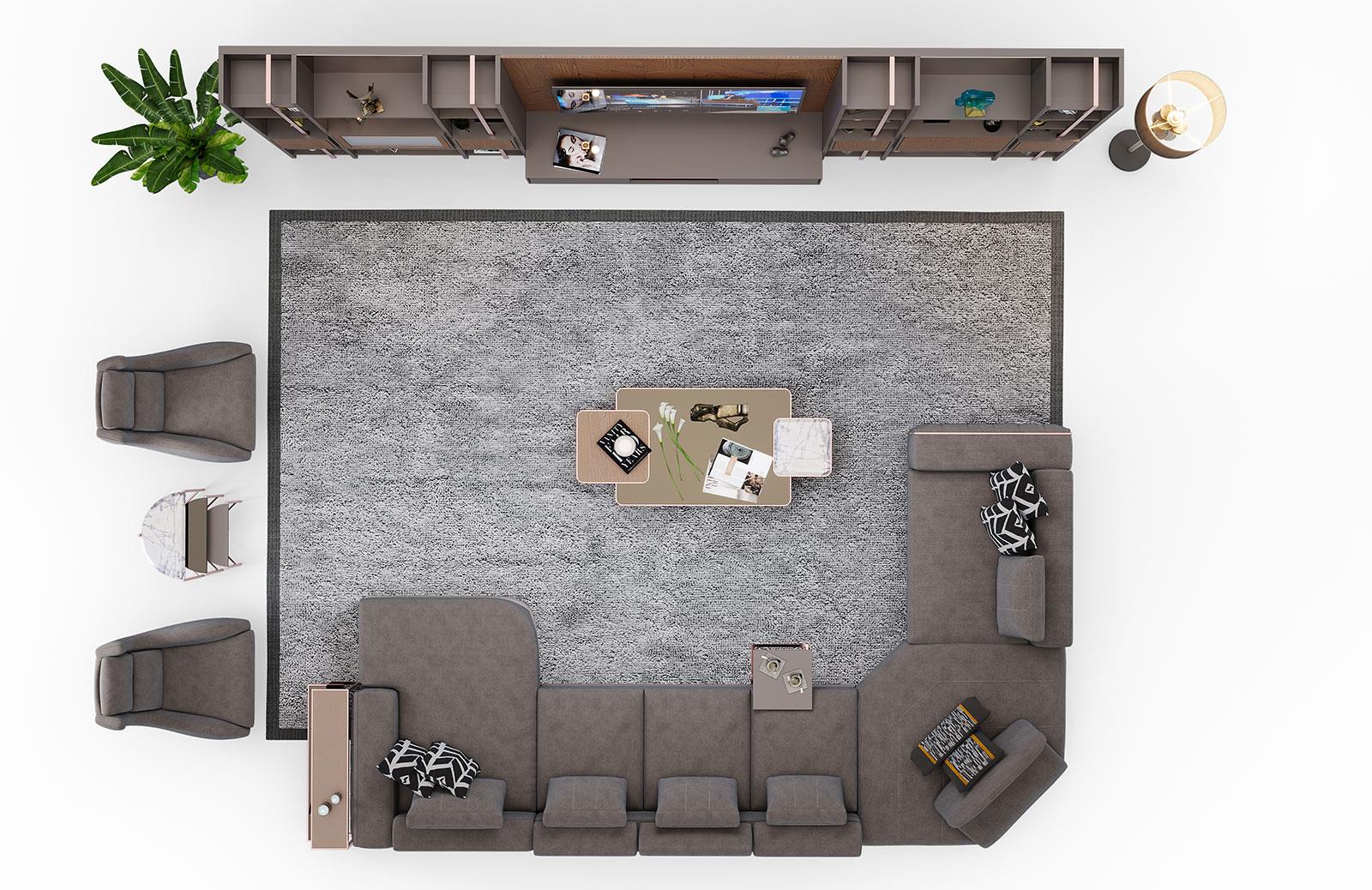 Jett U Köşe Koltuk Takımı Köşe Koltuk