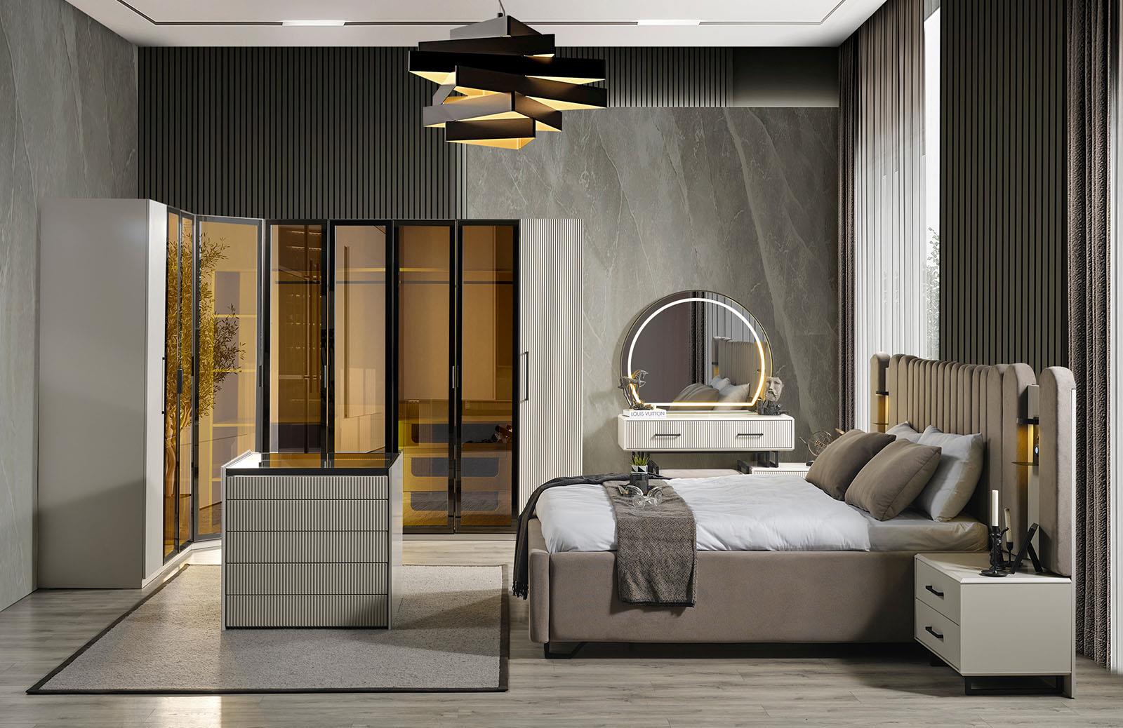 Ashwini Giyinme Odası Yatak Odası