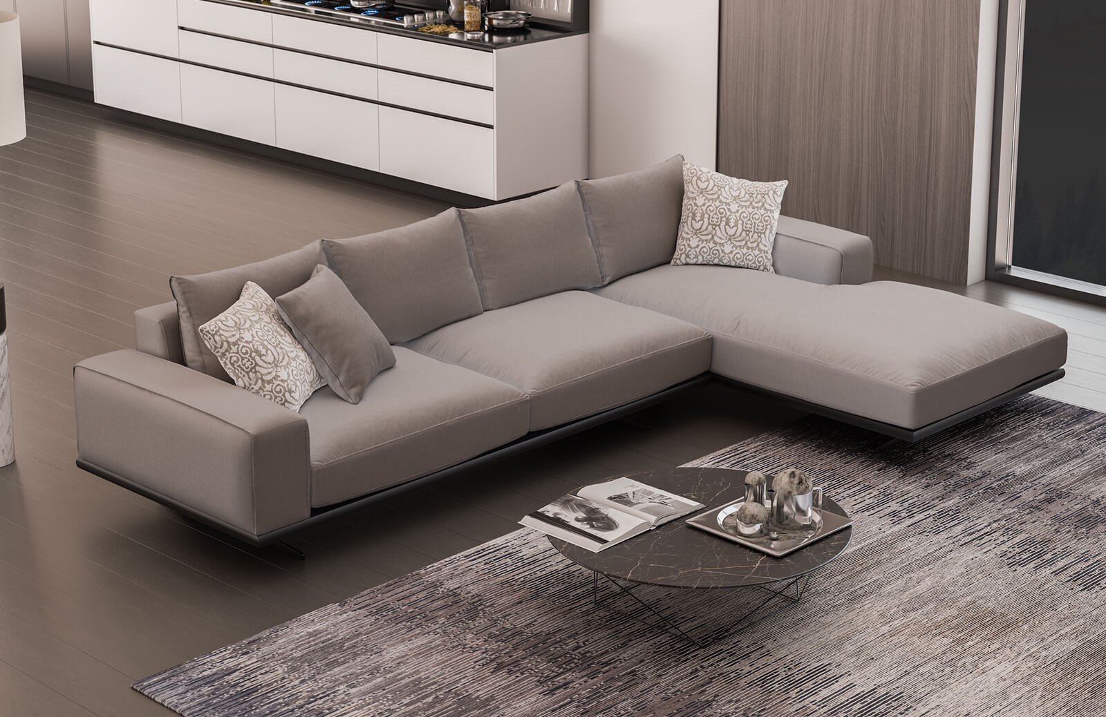 Miksa L Köşe Takımı Köşe Koltuk