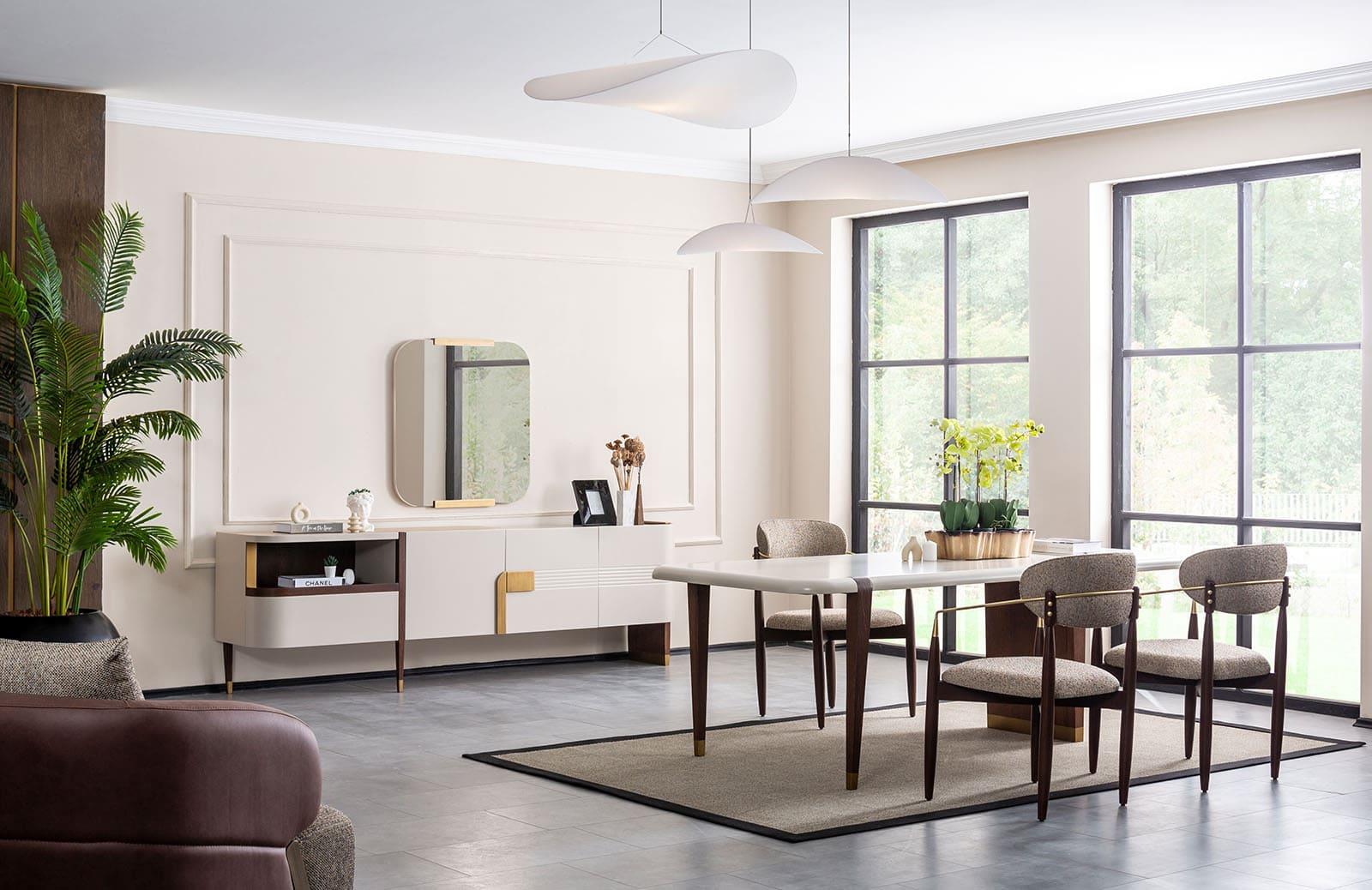 Evanes Yemek Odası Takımı Yemek Odası