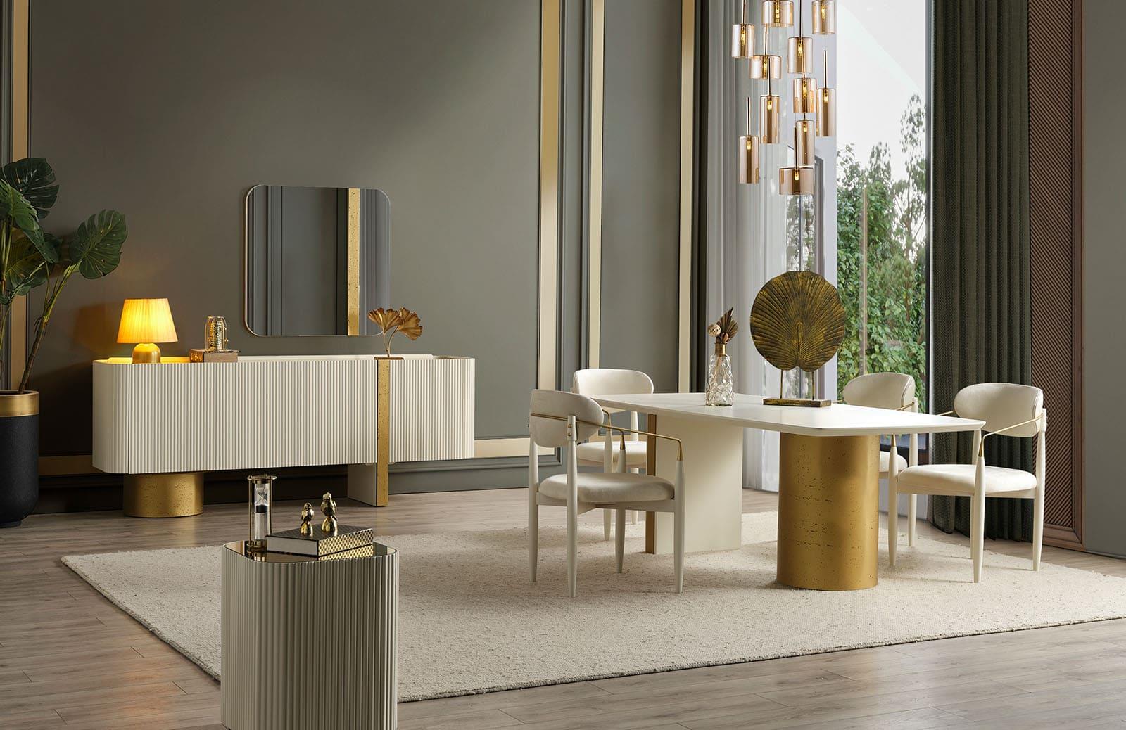 Zumba Luxury Yemek Odası Takımı Luxury Yemek Odası