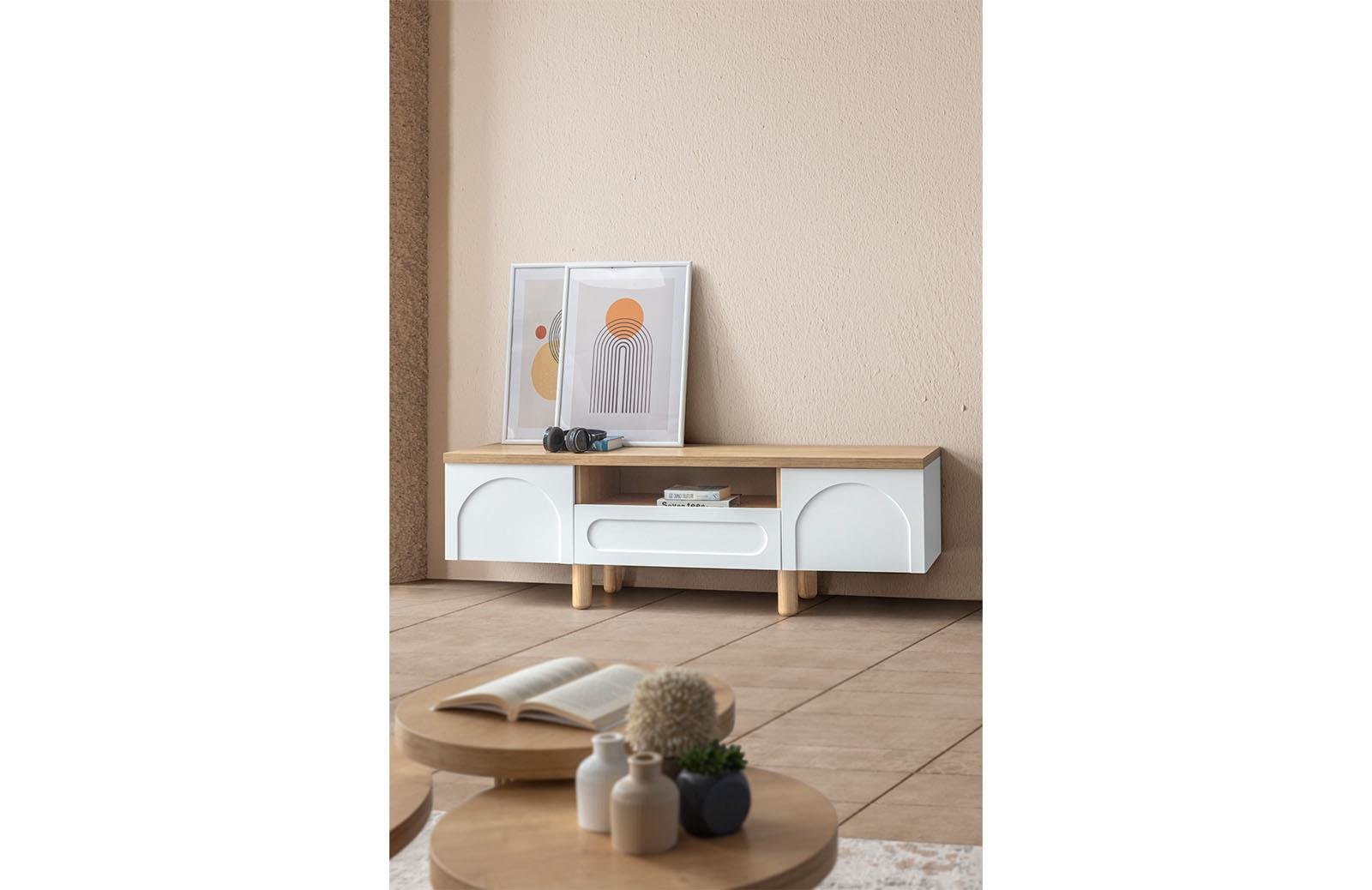 Latrell Retro Tv Ünitesi 180 cm TV Ünitesi