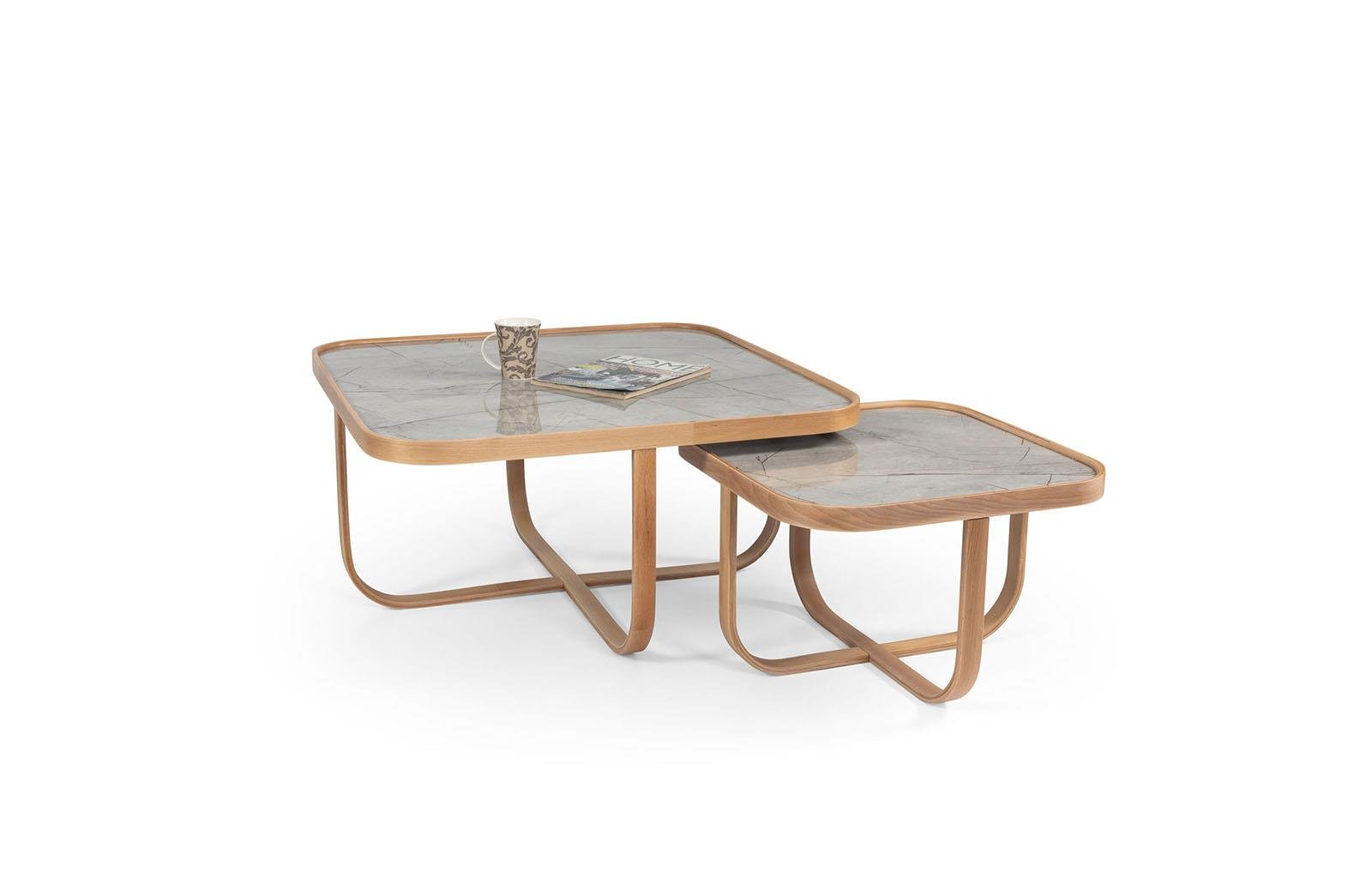 Orta Sehpa Yan Sehpa İkili Set ENGC-KS-61 Sehpa ve Aksesuar