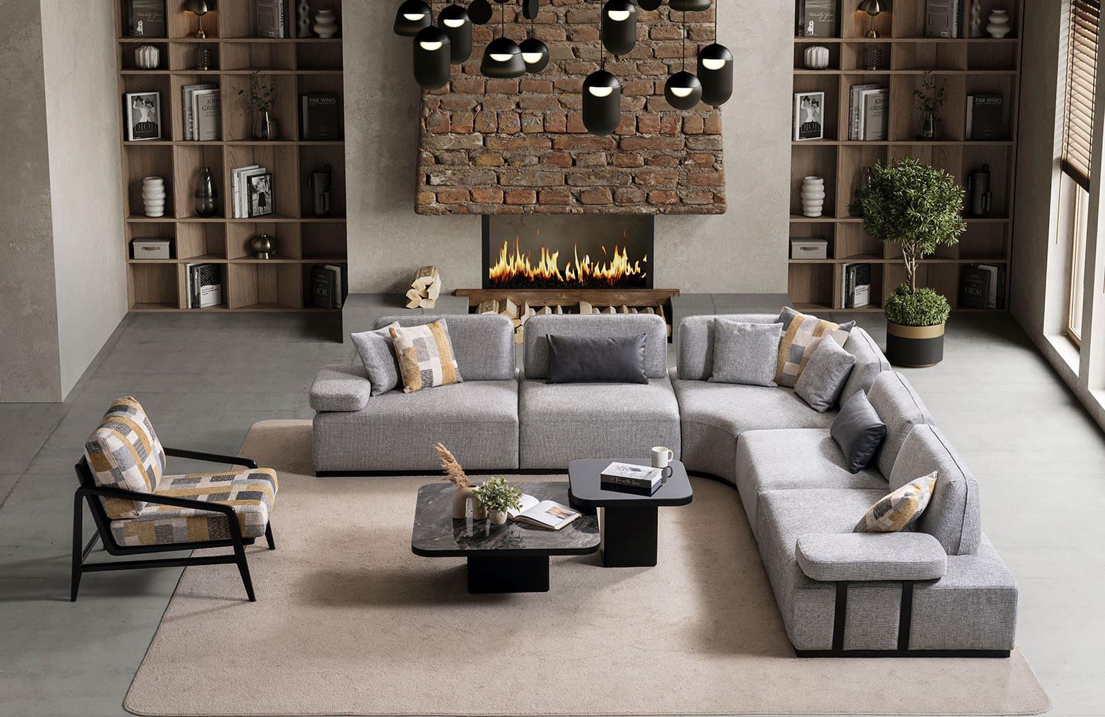 Anymore Köşe Takımı Köşe Koltuk