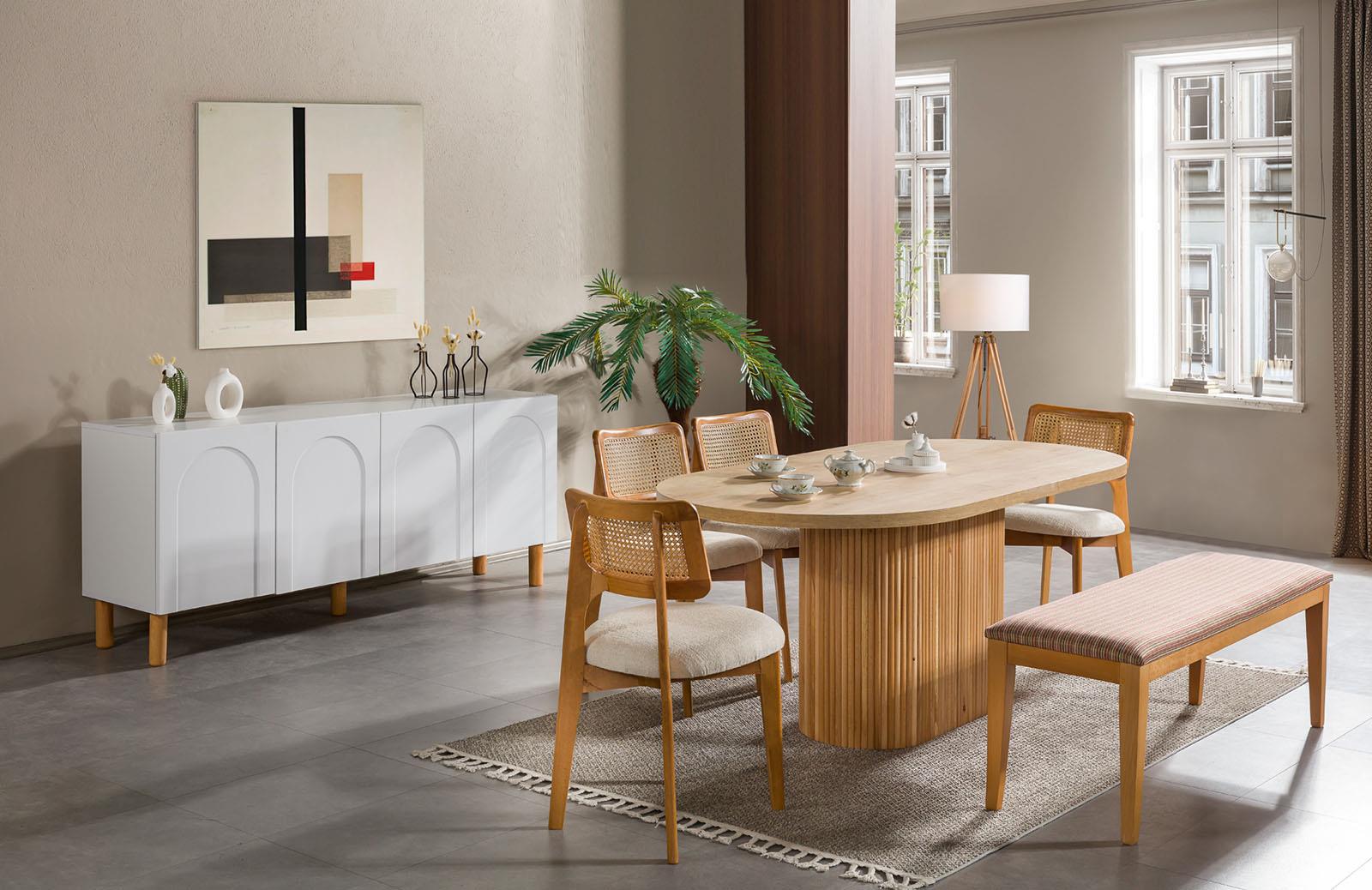 Hermen Yemek Odası Takımı Yemek Odası