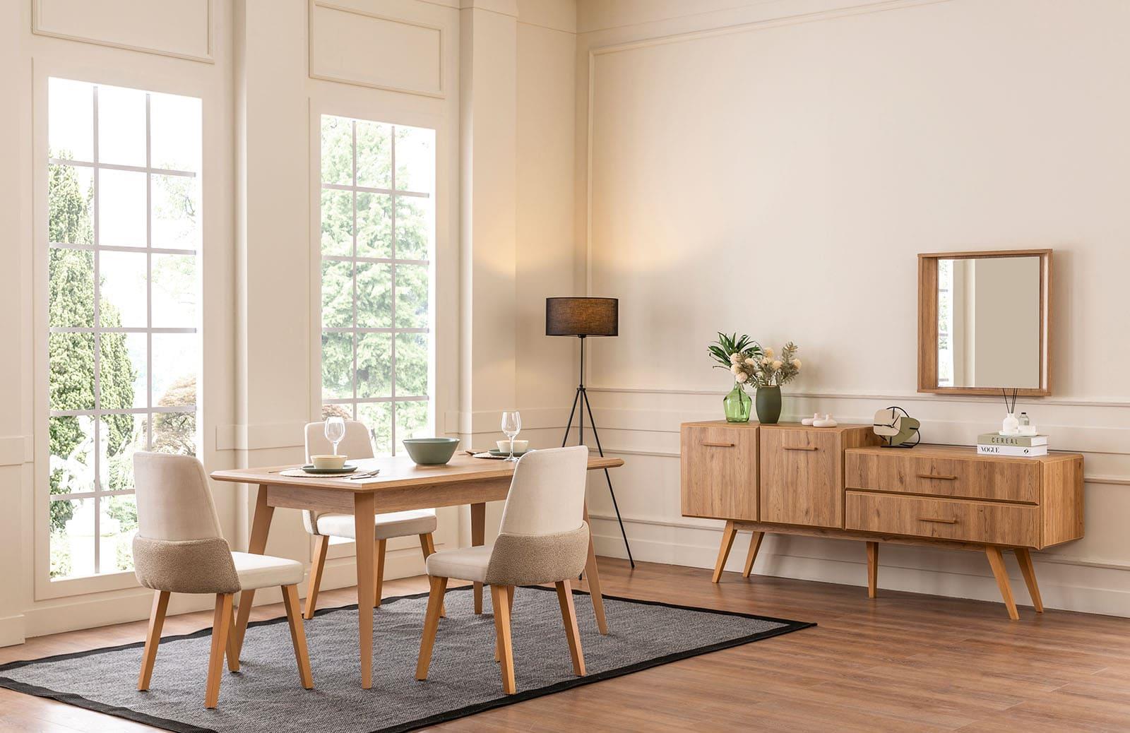 Natoles Yemek Odası Takımı Yemek Odası