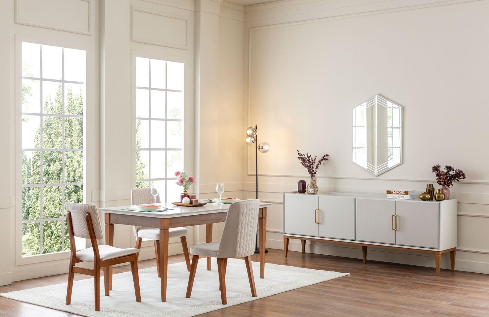 Caresse Yemek Odası Takımı Yemek Odası