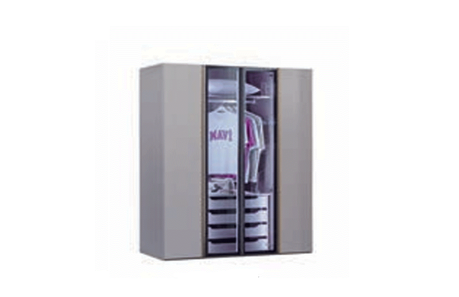 Evony 4 Kapaklı Dolap Modül S-443 Genç Odası