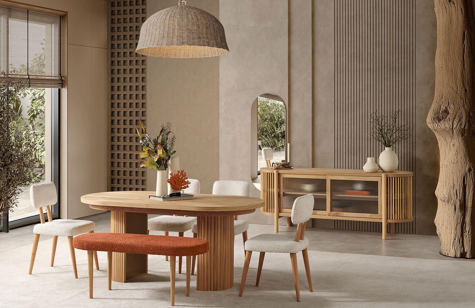 Tandiya Yemek Odası Takımı Yemek Odası