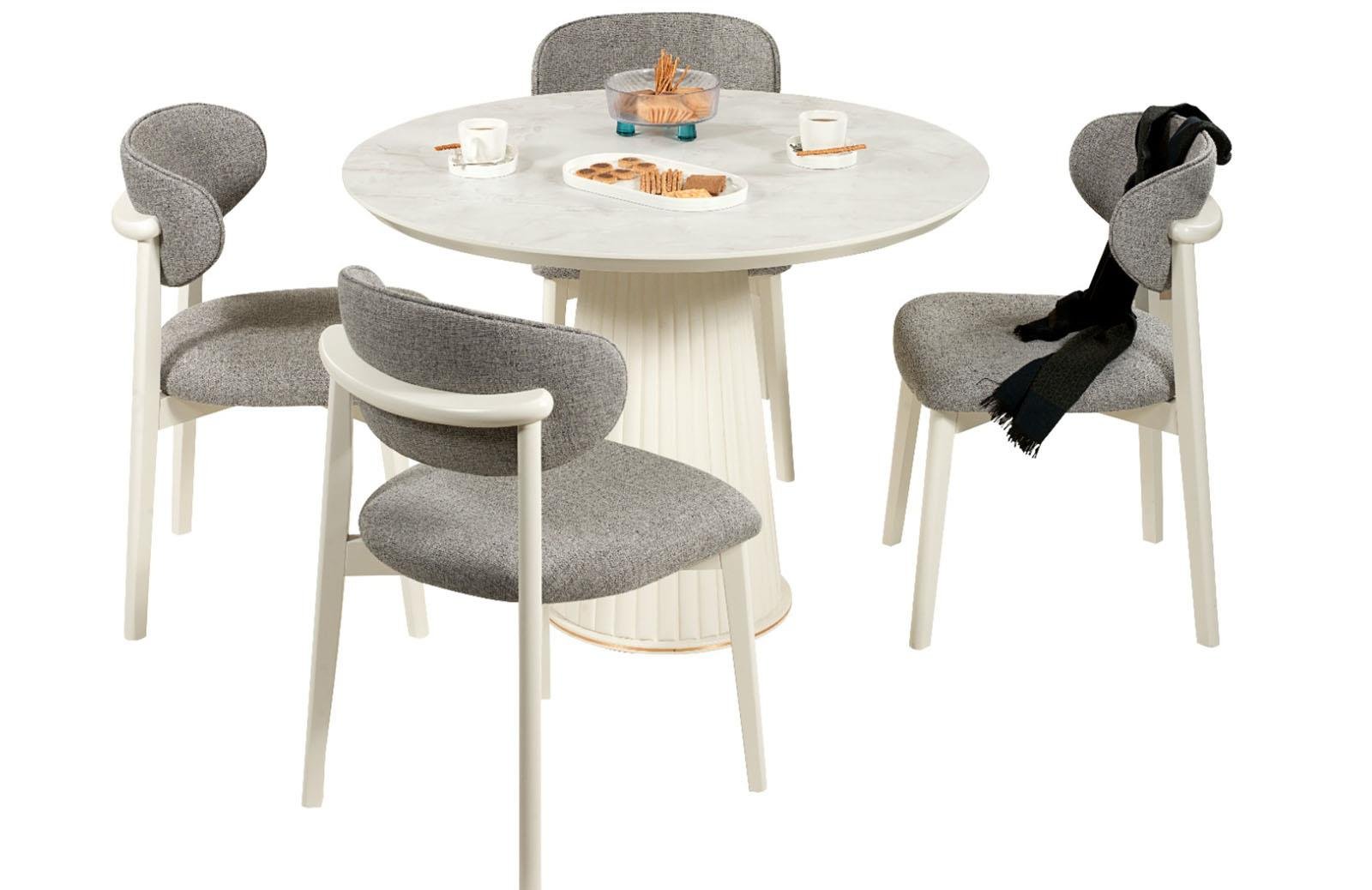 Sensei Yuvarlak Masa Yemek Masası