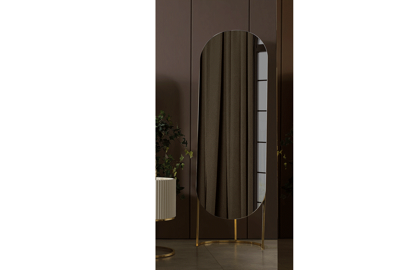 Morten Boy Aynası Yatak Odası