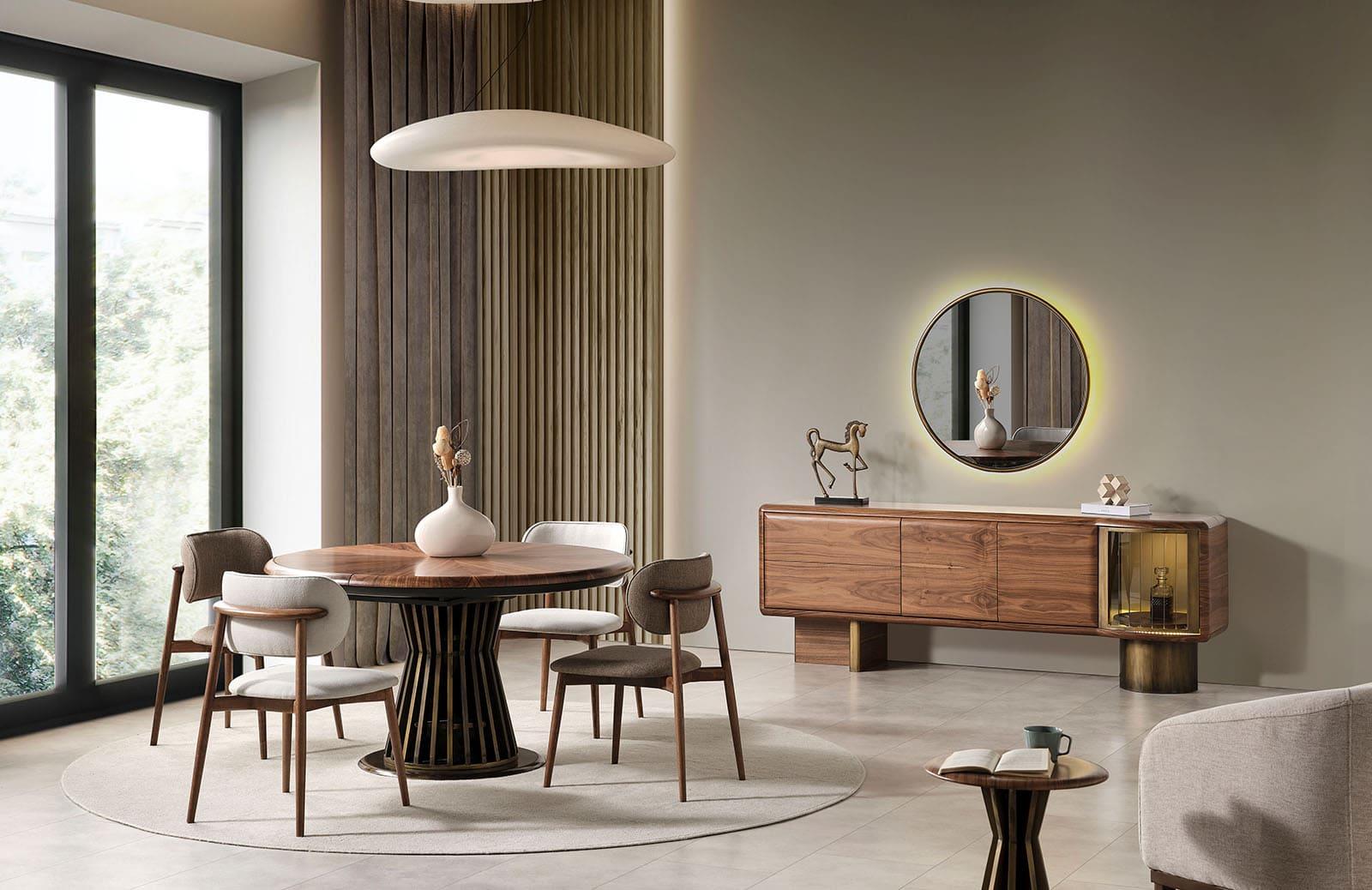 Aviles Yemek Odası Takımı Yemek Odası