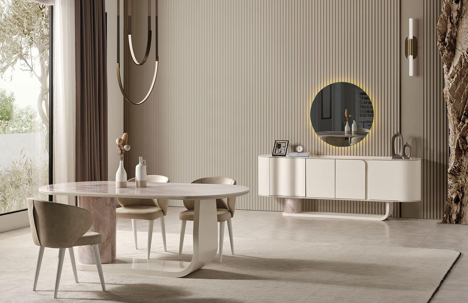 Micallo Yemek Odası Takımı Yemek Odası