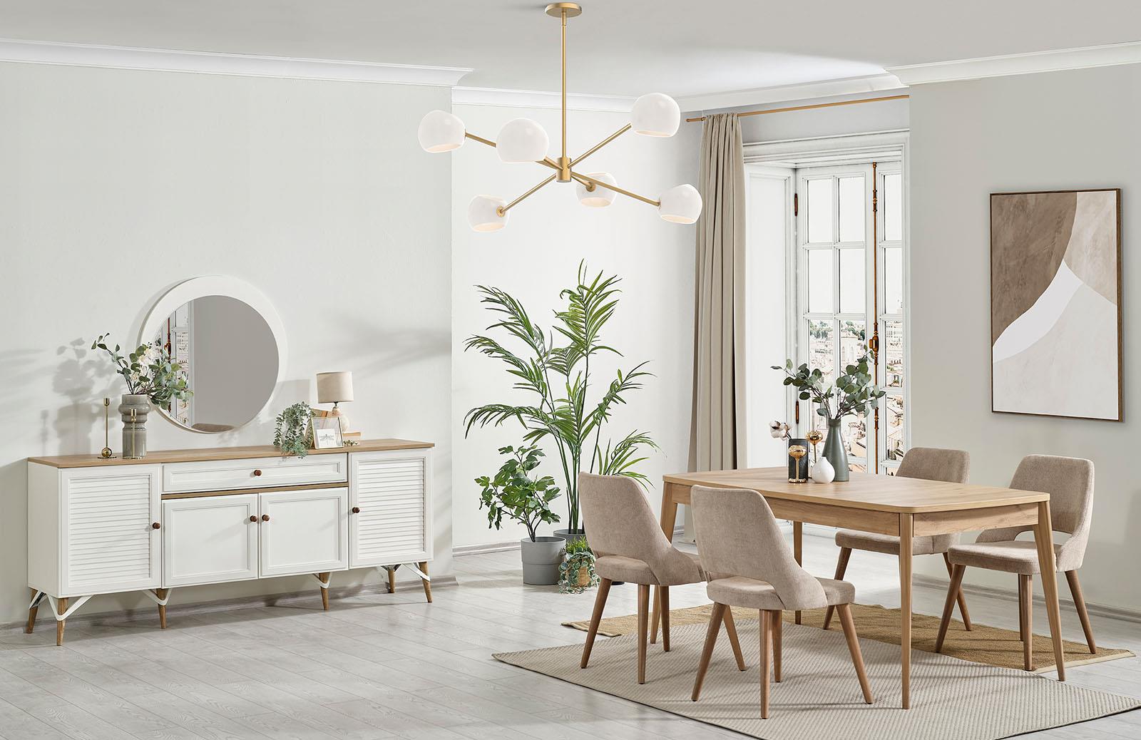 Safira Yemek Odası Takımı Yemek Odası