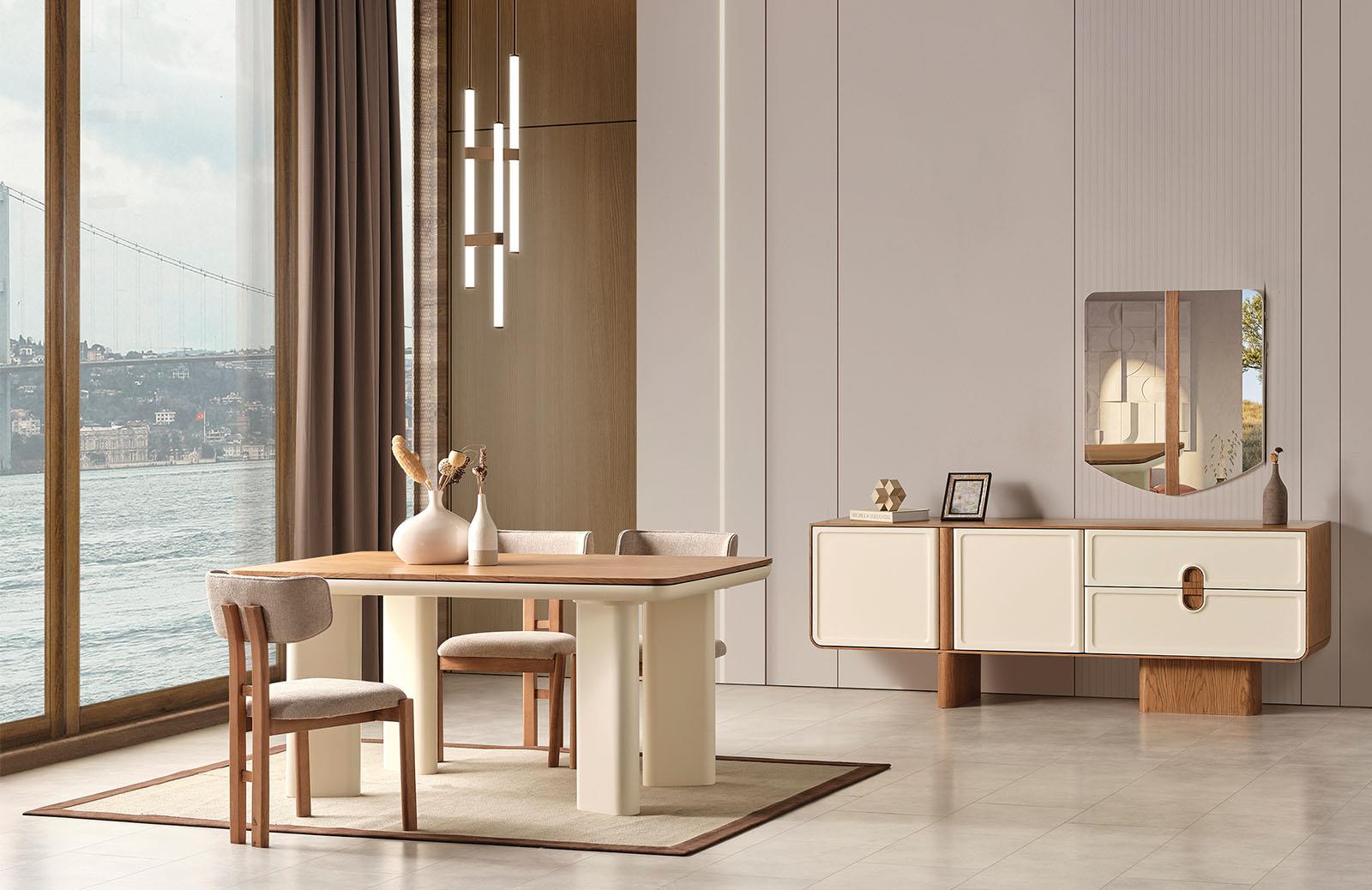 Melos Yemek Odası Takımı Yemek Odası